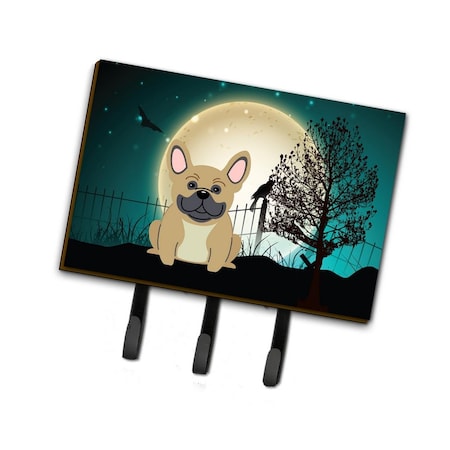 Carolines Treasures Halloween Scary French Bulldog Cream Leash or Key Holder BB2200TH68